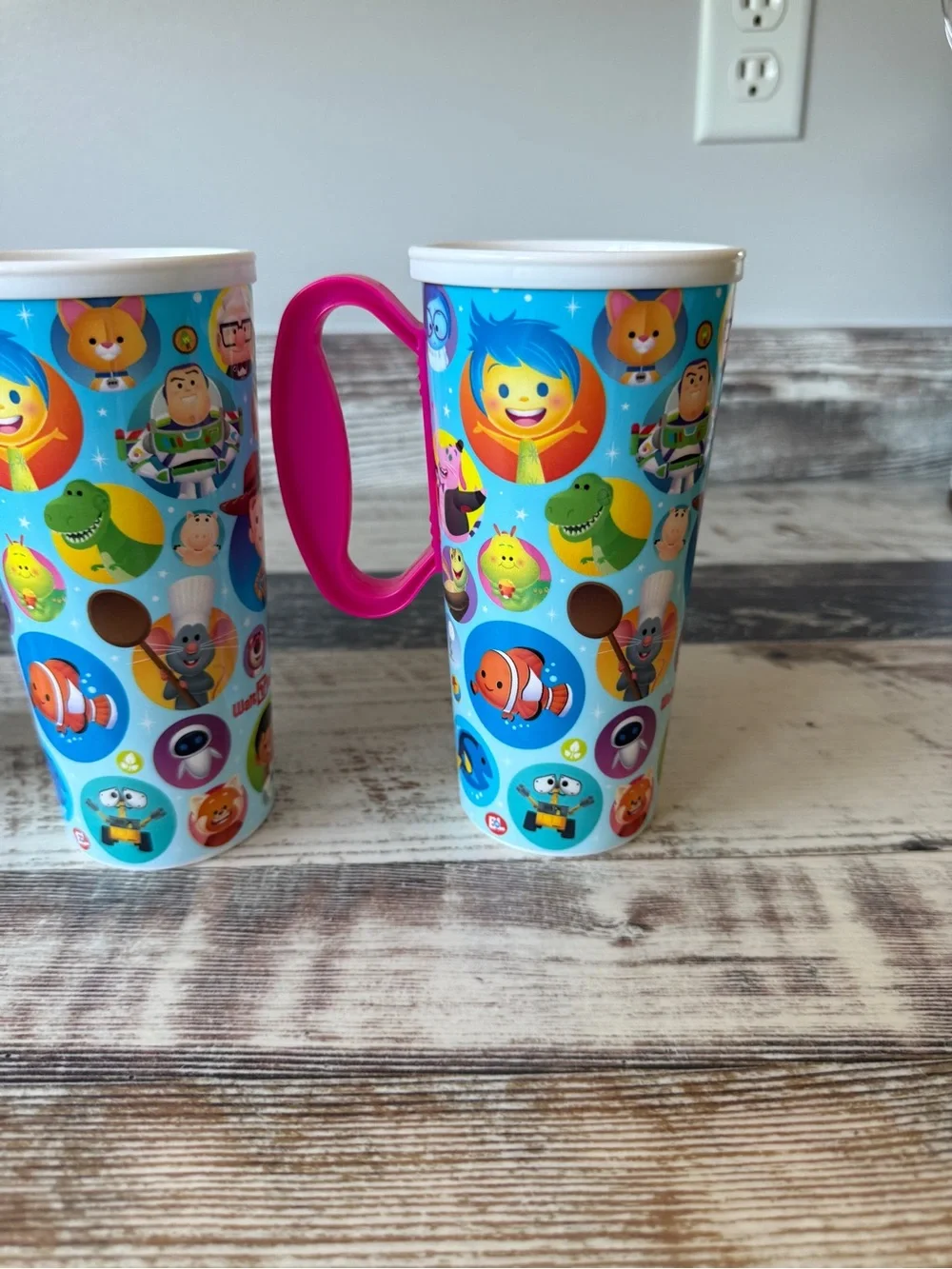 Set of 3 Walt Disney World Resort Reusable Refillable Mugs 2026 NEW Design